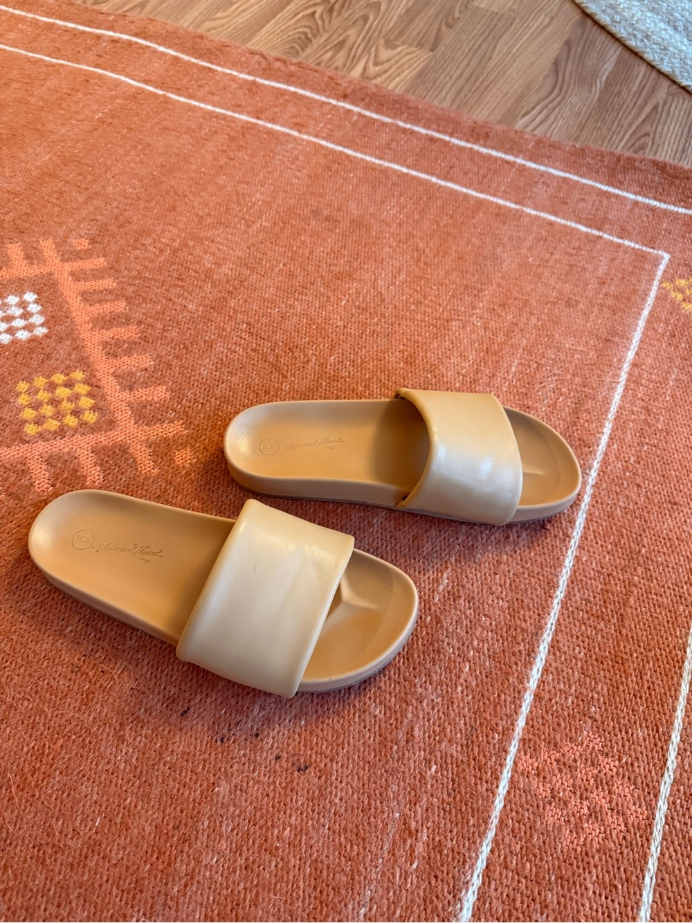 Women's Slide Sandals in Tan - Universal Thread